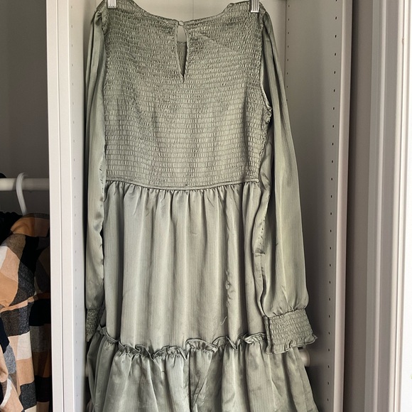 Long Sleeve, Ivory Dress in Medium - Picture 2 of 3